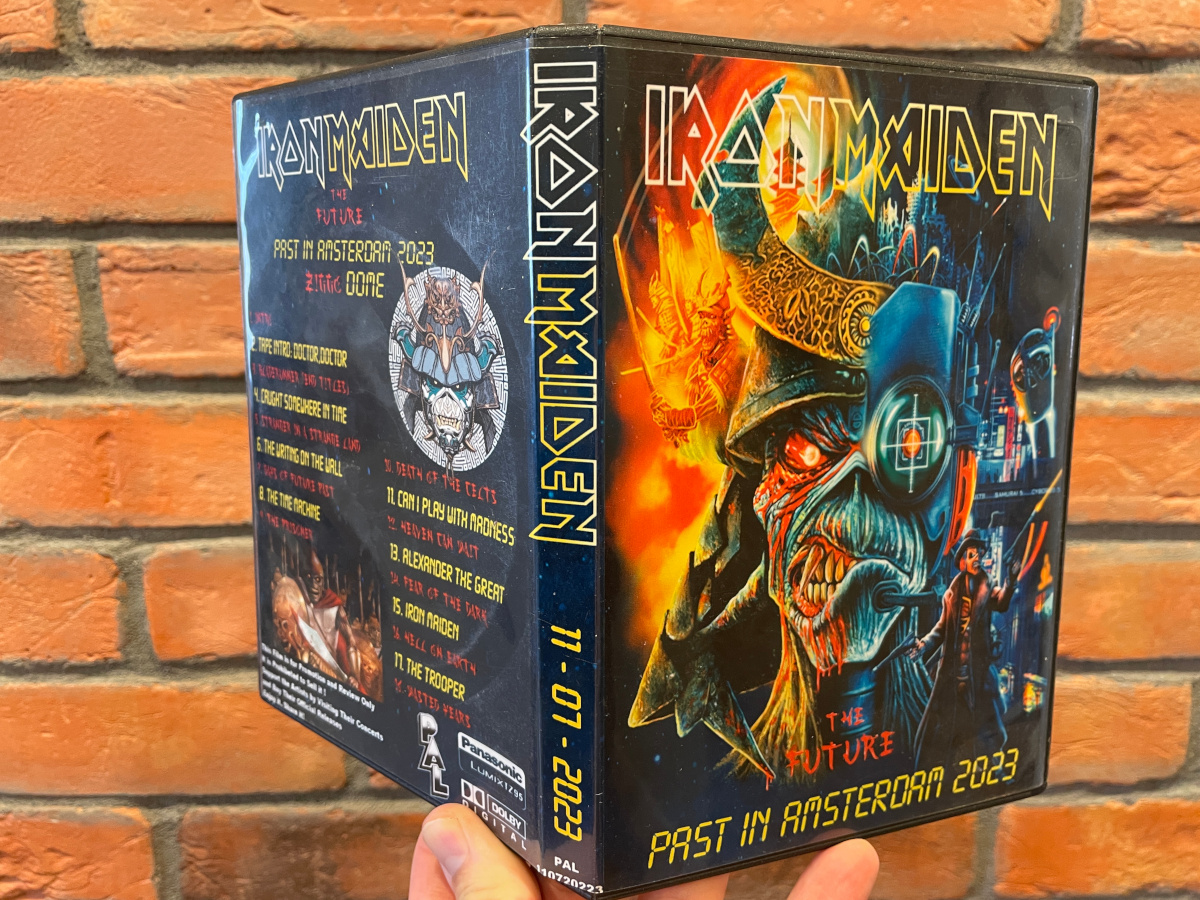 Bootleg DVD z okładką