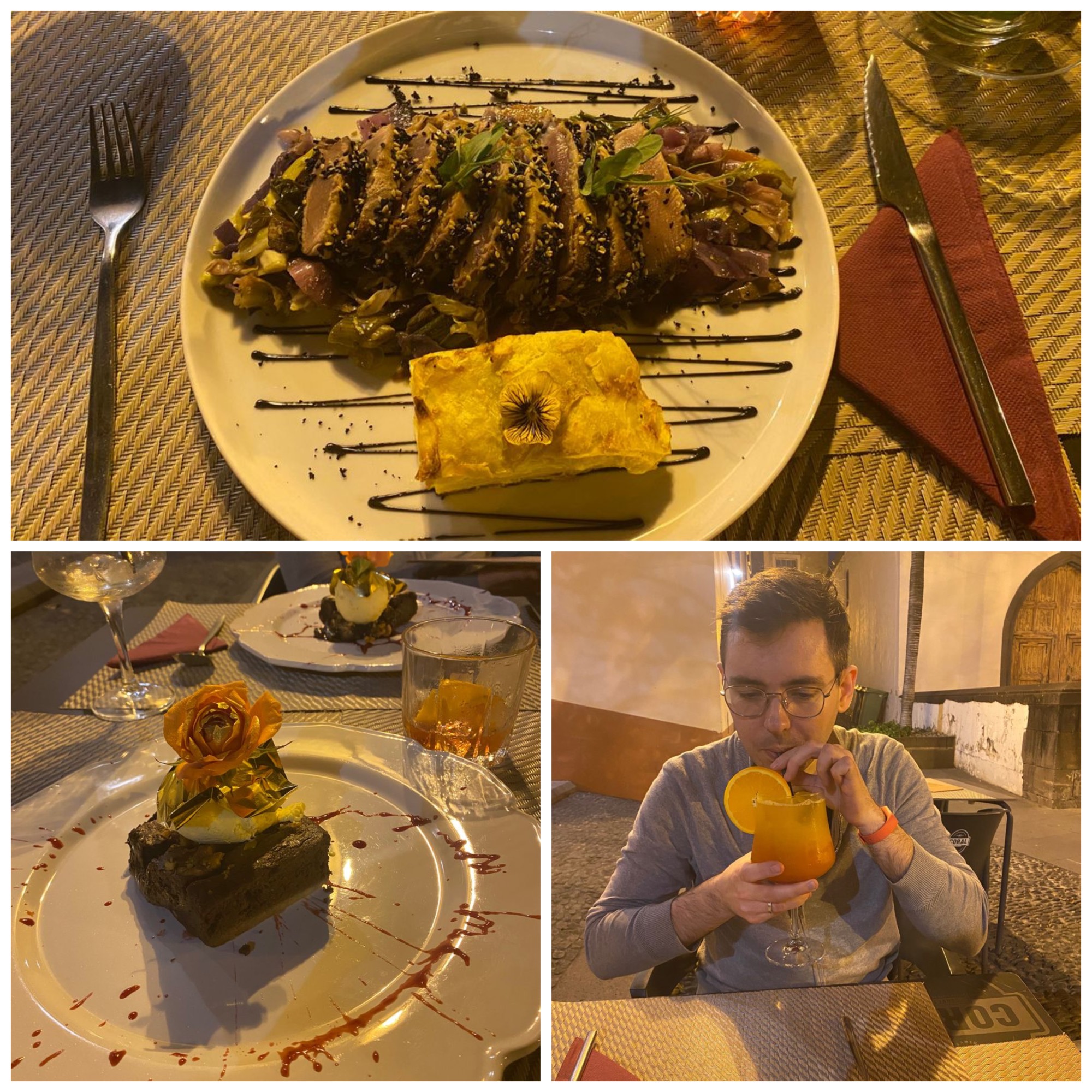 Gavino - kolaż zdjęć z restauracji