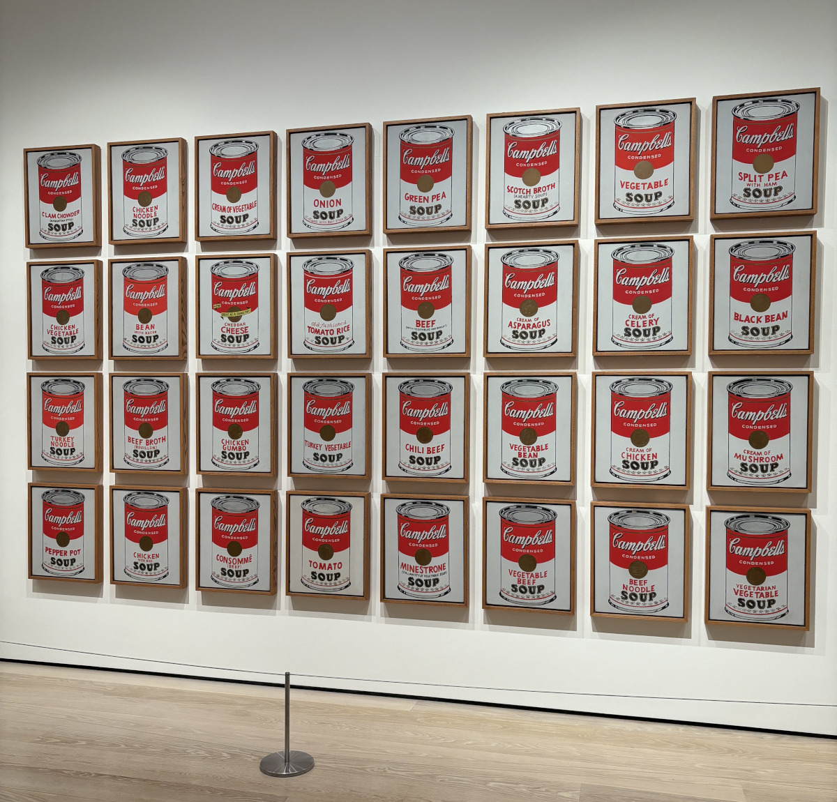 Andy Warhol, Puszki z zupą firmy Campbell