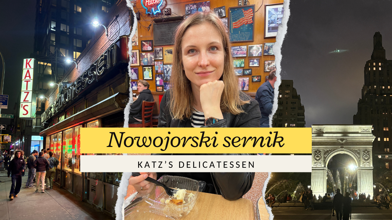 Nowojorski sernik w Katz’s Delicatessen